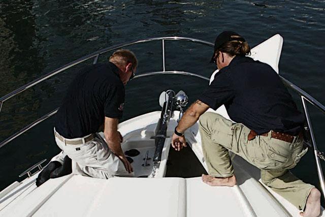 Boat Inspection 